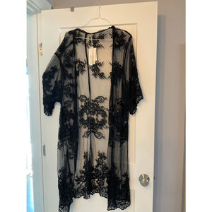 Black Lace Coverup